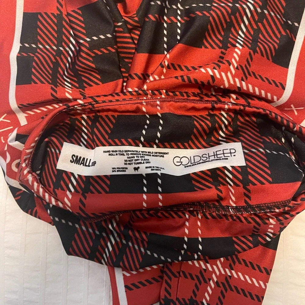 Goldsheep YogaSix Plaid Leggings - Picture 3 of 3